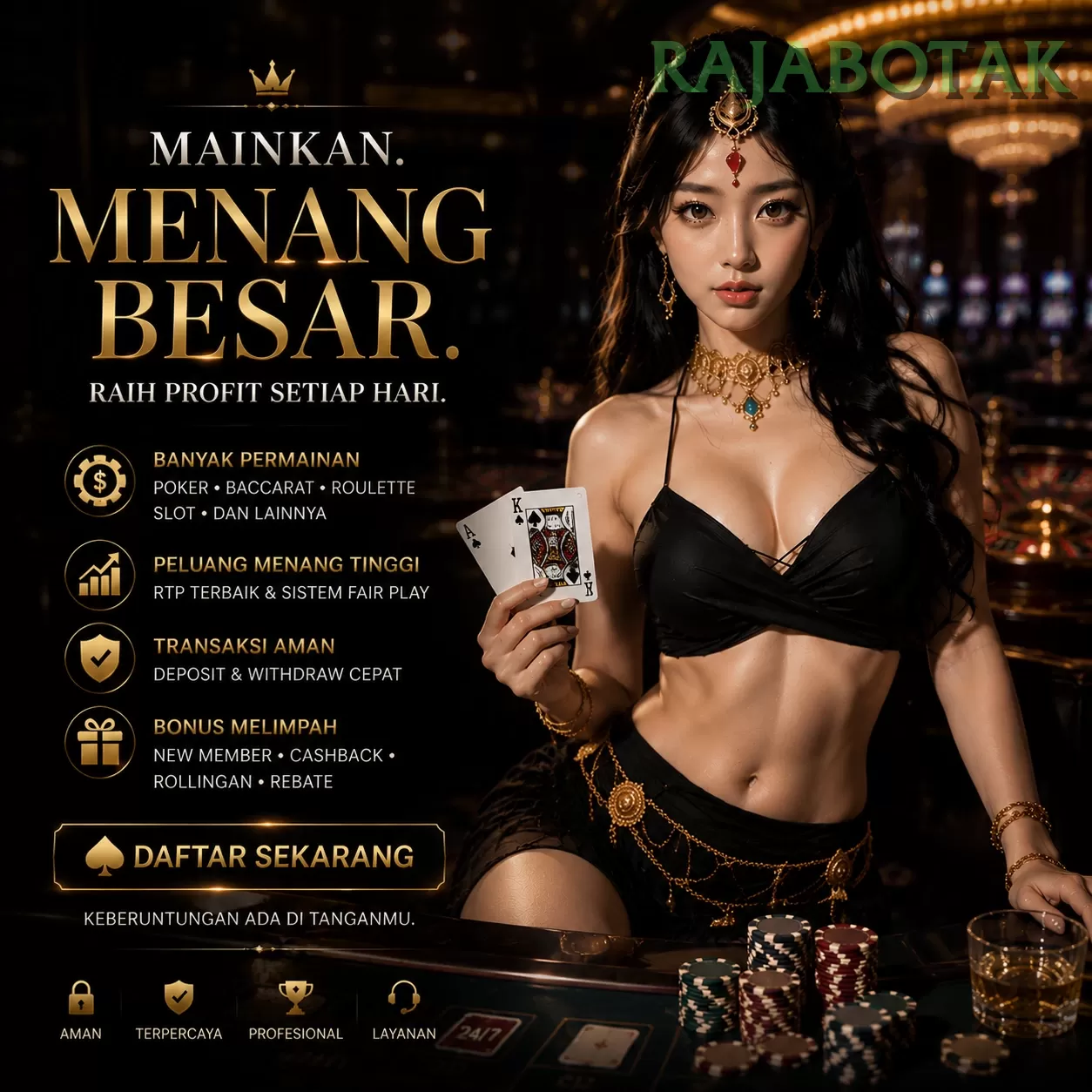 rajabotak Tutorial Pemain